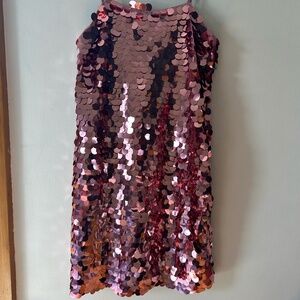 A new day pink sequin dress